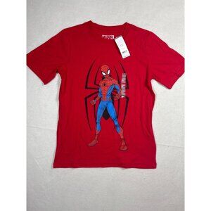 Marvel Spider-Man Graphic Red T-Shirt Size 12 Youth